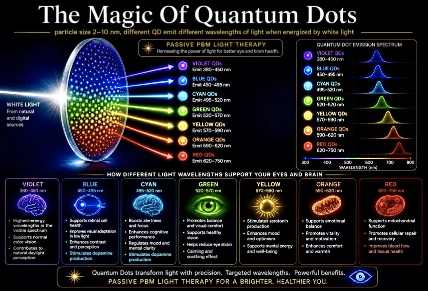Inventive Lens Company Home The Magic of Quantum Dots