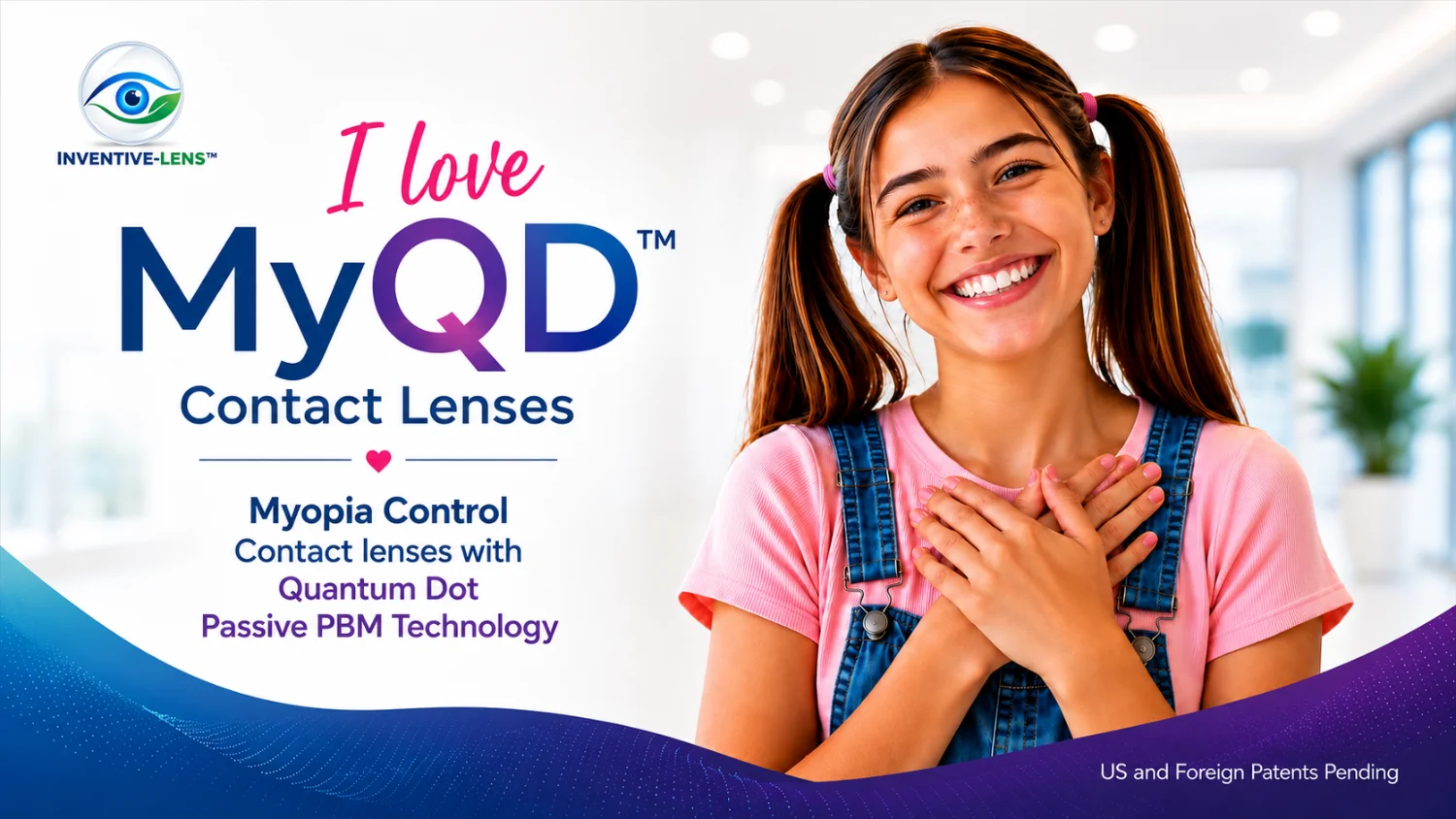 Inventive Lens Company Myopia Control QD Contact Lens hero